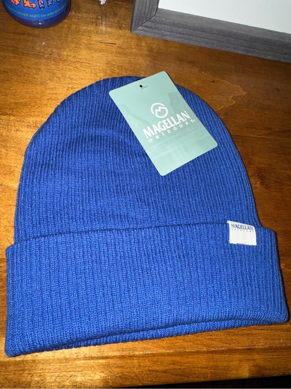 Magellan Outdoors Royal Blue Knit Beanie NEW WITH TAGS